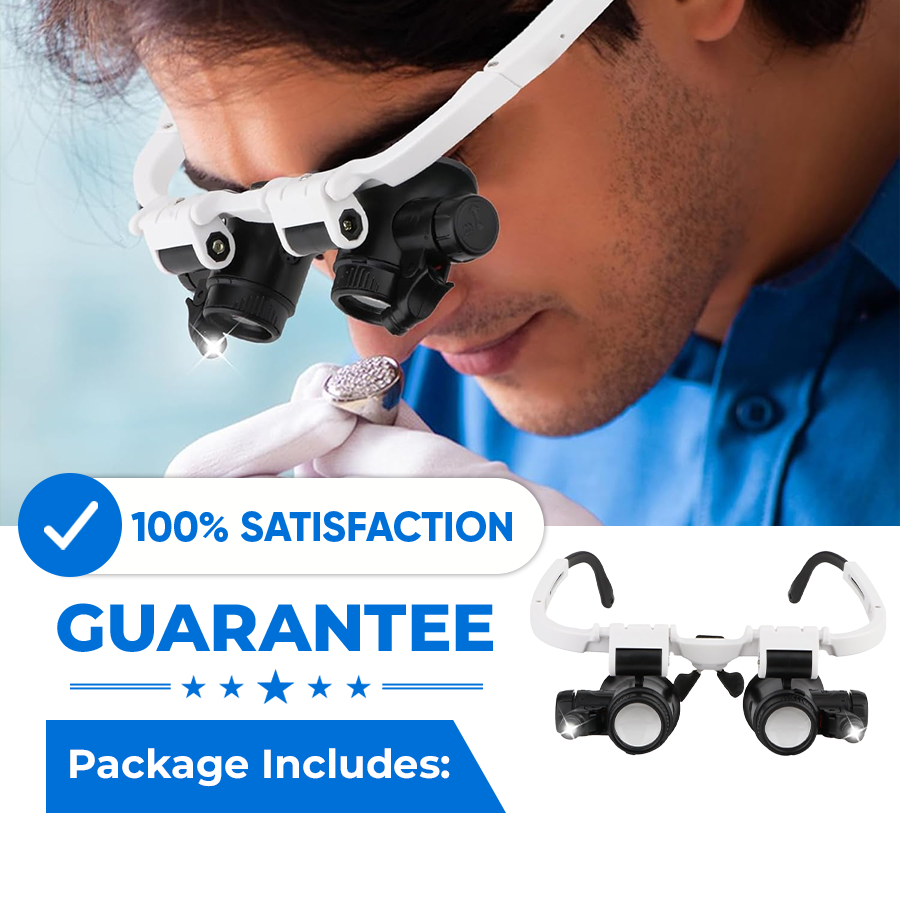 Lavero™ Headband LED Magnifier