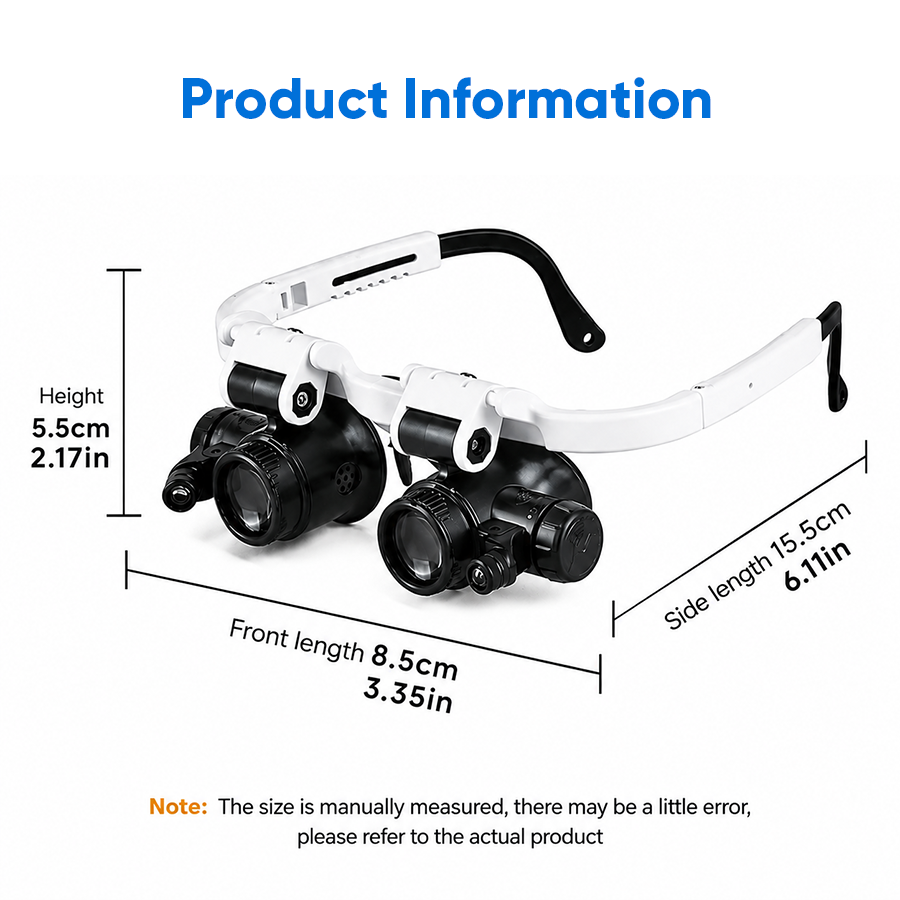 Lavero™ Headband LED Magnifier