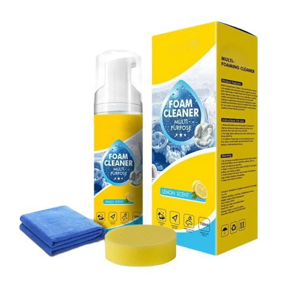 350ML Mltifunctional Foam Cleaner Car Interior Stain Removal and Cleaning Leather Seat Foam Cleaner Spray Foam Maintenance Wash