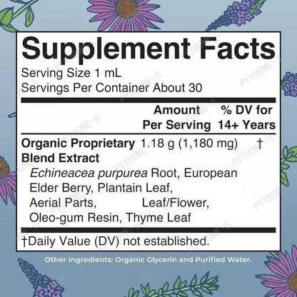 1/2/3 Bottles Daisy Extract Drops Organic Mushroom Complex Vegan Non-Gmo Sugar-Free 30Ml per Bottle
