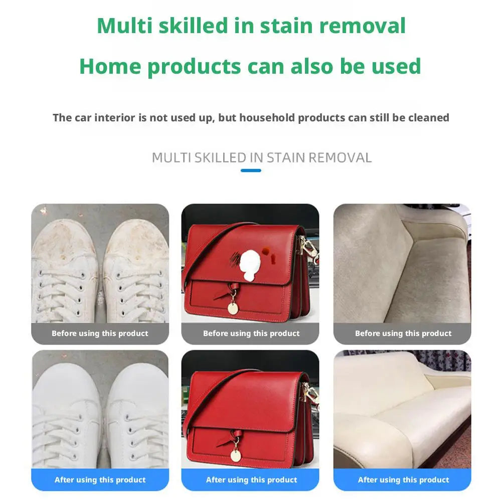 350ML Mltifunctional Foam Cleaner Car Interior Stain Removal and Cleaning Leather Seat Foam Cleaner Spray Foam Maintenance Wash