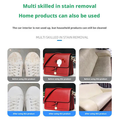 350ML Mltifunctional Foam Cleaner Car Interior Stain Removal and Cleaning Leather Seat Foam Cleaner Spray Foam Maintenance Wash