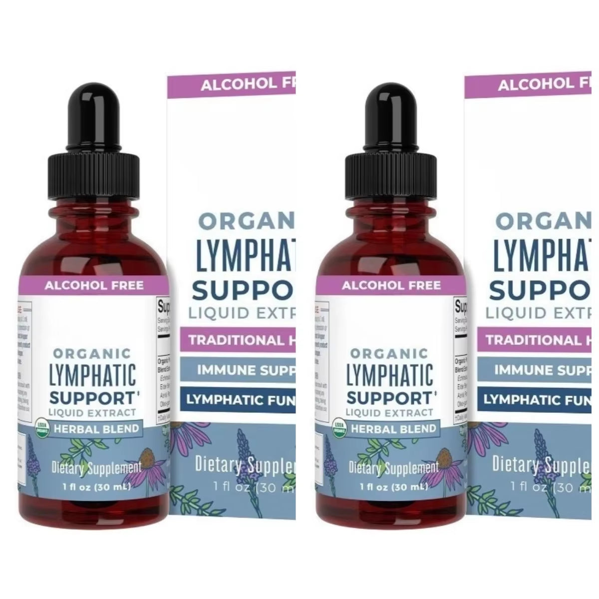 1/2/3 Bottles Daisy Extract Drops Organic Mushroom Complex Vegan Non-Gmo Sugar-Free 30Ml per Bottle