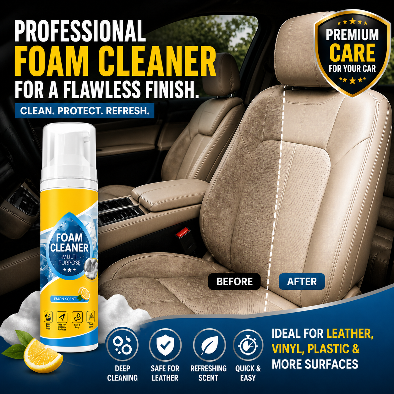 AUTOGO™ Multi-Purpose Foam Cleaner
