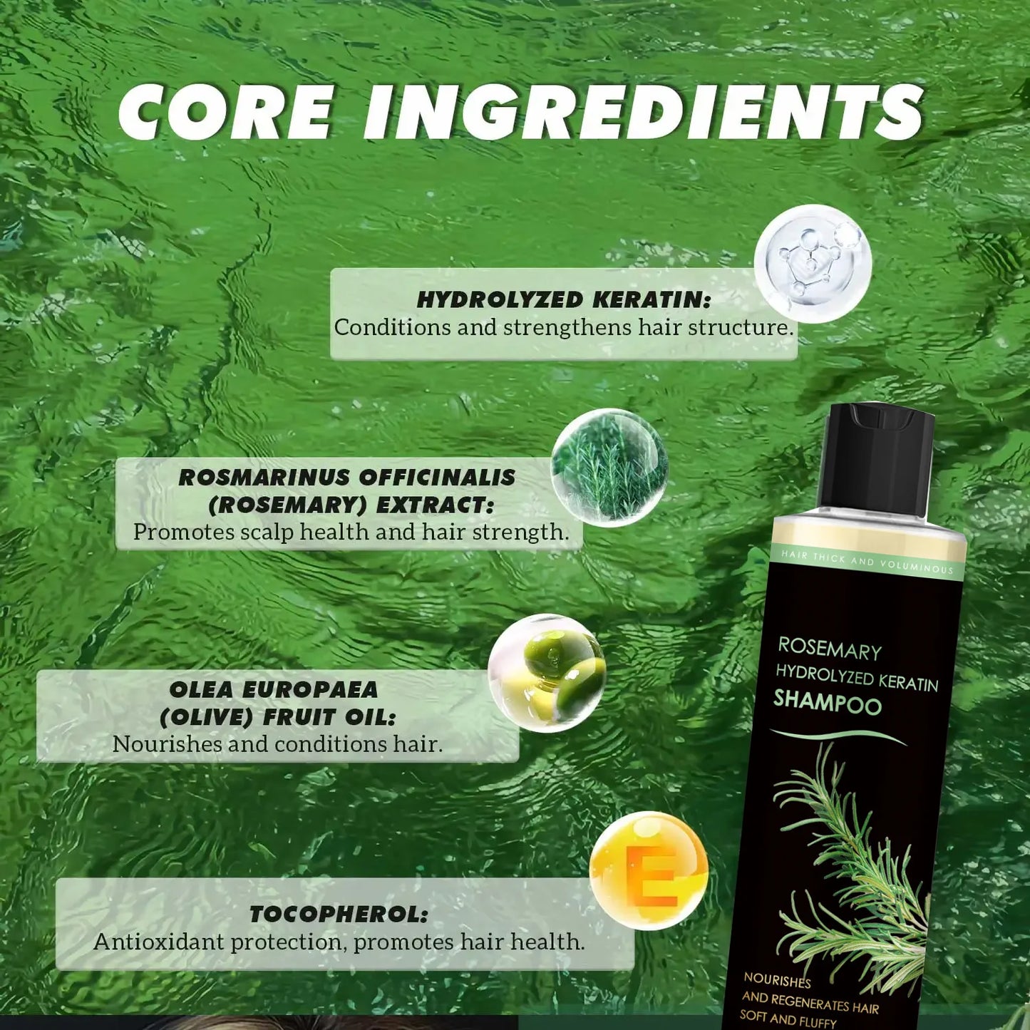 Organic Rosemary Hair Growth Shampoo