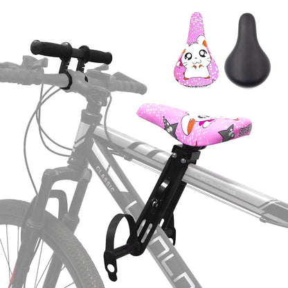 Front Mounted Child Mtb Bike Seat for 2 3 4 5 Year Sold Soft Baby Seat Mountain Bicycle Frame Quick Release Kids Saddle Parts