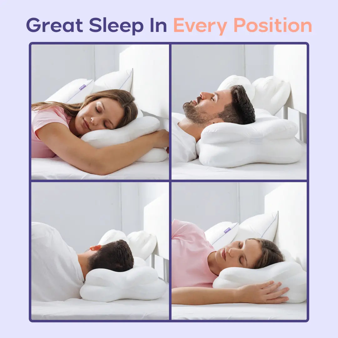 Cloud-shaped Memory Foam Pillow Core
