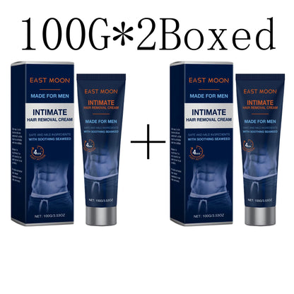 Avocado Man Hair Removal Cream Intimate Areas Good Smelling Non Irritating Permanent Painless Body Beard Hair Remover