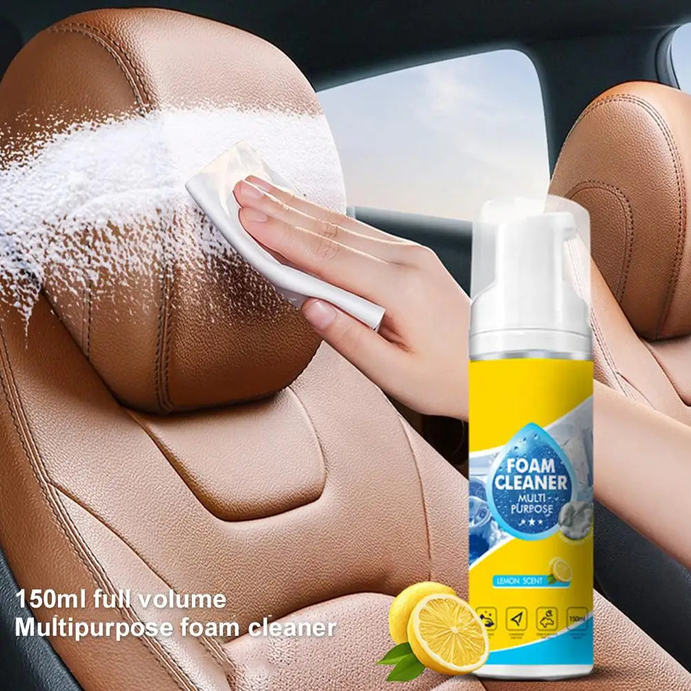 350ML Mltifunctional Foam Cleaner Car Interior Stain Removal and Cleaning Leather Seat Foam Cleaner Spray Foam Maintenance Wash